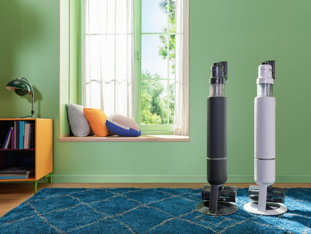 Bespoke Jet AI is designed to effectively clean any homes with up to 280W of suction power and AI Cleaning Mode.