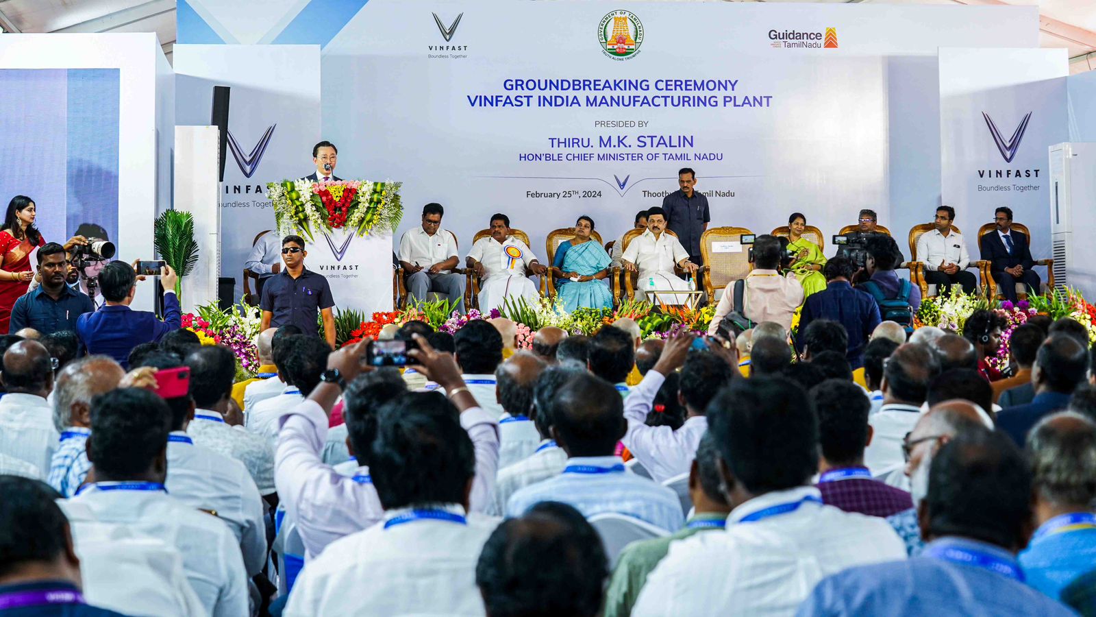 VinFasts entry into India reaffirms Tamil Nadus progressive industrial policies and its role as a global automotive innovation and manufacturing hub